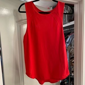 LuLu Lemon red tank top